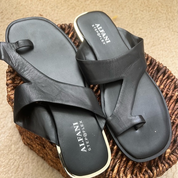 Never been worn black slide sandal - Picture 2 of 3